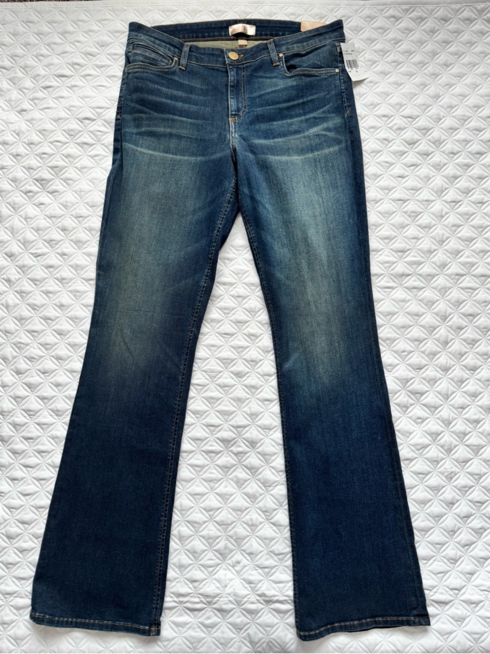 NWT Kut from the Kloth Dark Wash Blue Natalie Boot Cut Jeans Size 12